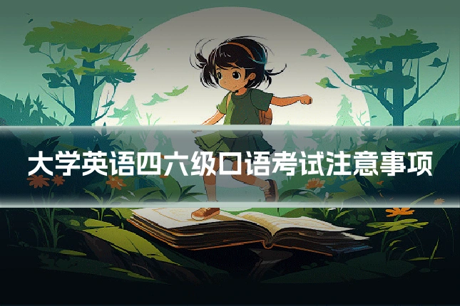 大学英语四六级口语考试注意事项