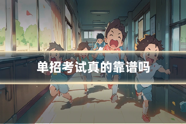 单招考试真的靠谱吗