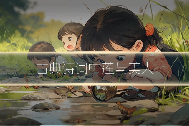 古典诗词中莲与美人