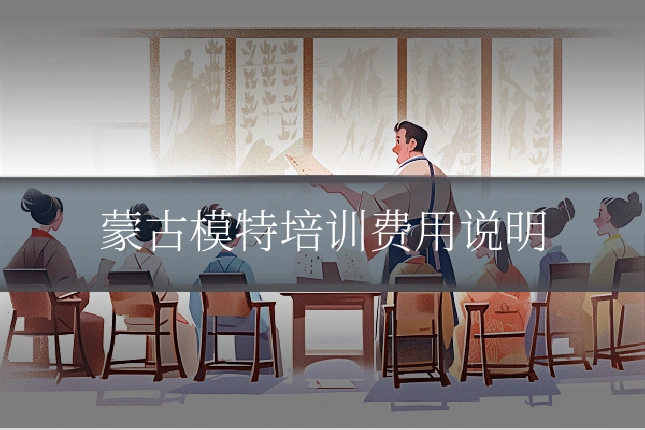 蒙古模特培训费用说明