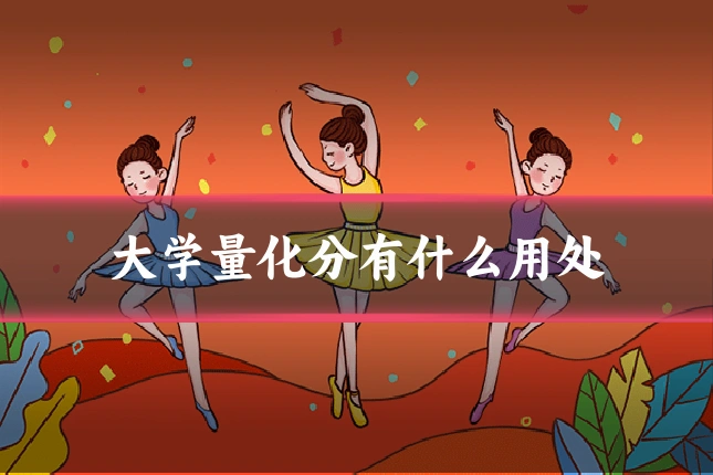 大学量化分有什么用处