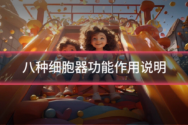 八种细胞器功能作用说明