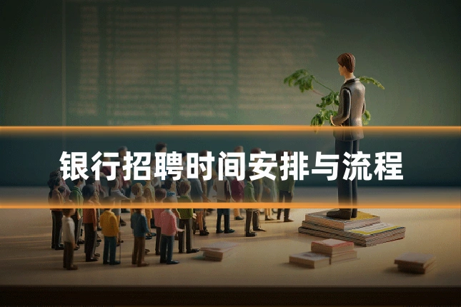 银行招聘时间安排与流程