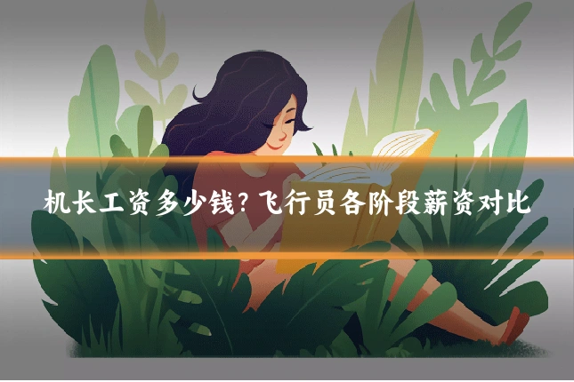 机长工资多少钱？飞行员各阶段薪资对比