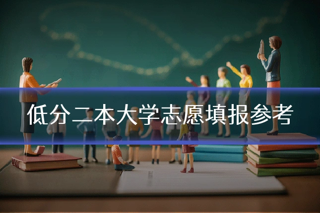 低分二本大学志愿填报参考