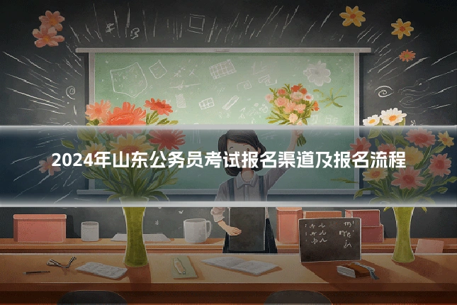 2024年山东公务员考试报名渠道及报名流程