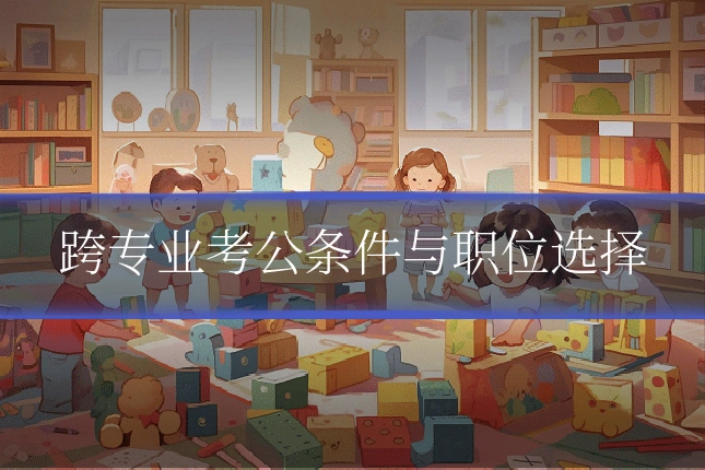 跨专业考公条件与职位选择