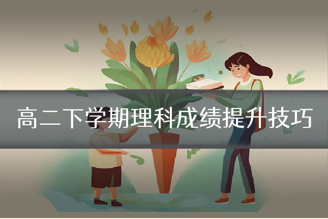 高二下学期理科成绩提升技巧