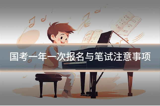 国考一年一次报名与笔试注意事项