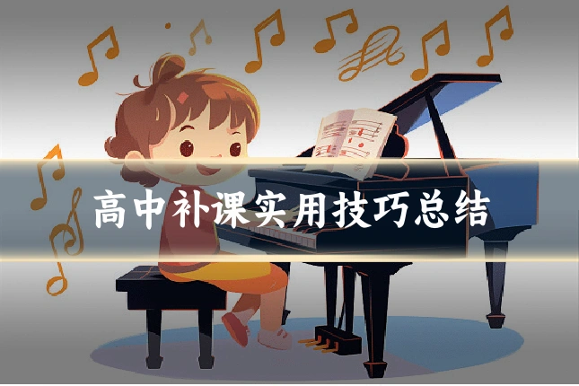 高中补课实用技巧总结