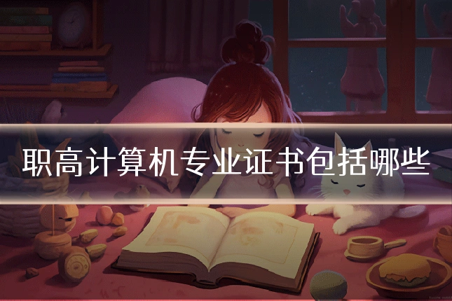 职高计算机专业证书包括哪些