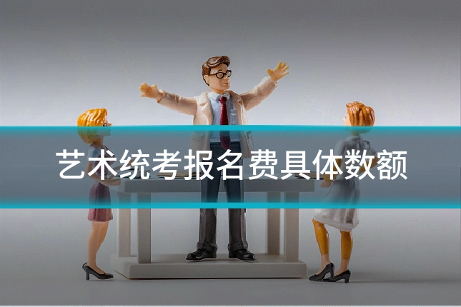 艺术统考报名费具体数额