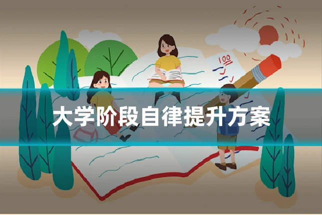 大学阶段自律提升方案
