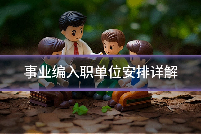 事业编入职单位安排详解