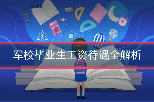 军校毕业生工资待遇全解析