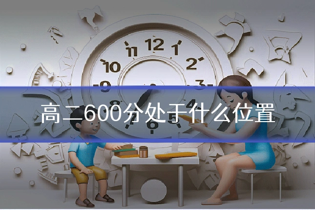 高二600分处于什么位置