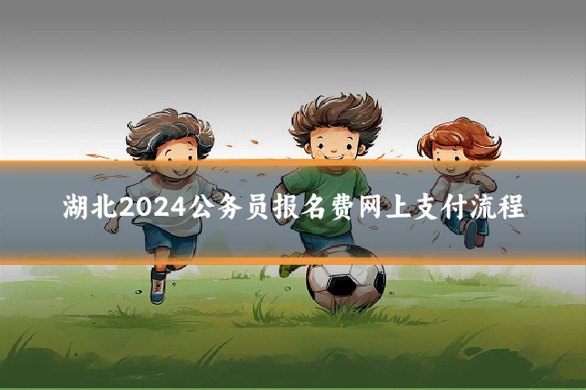 湖北2024公务员报名费网上支付流程