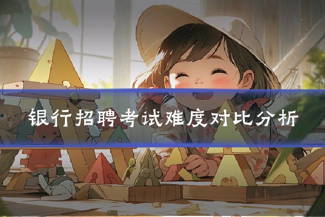 银行招聘考试难度对比分析