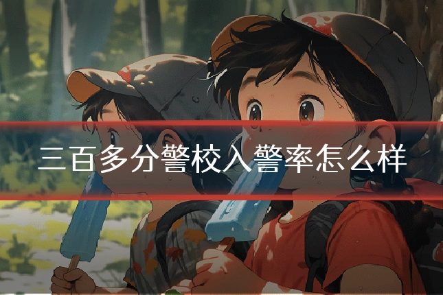 三百多分警校入警率怎么样