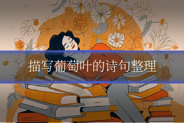 描写葡萄叶的诗句整理