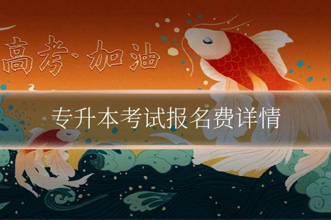 专升本考试报名费详情