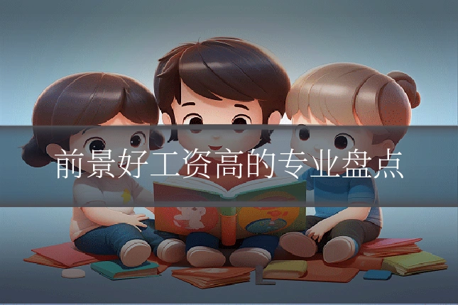 前景好工资高的专业盘点