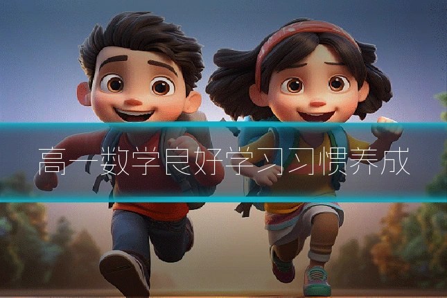 高一数学良好学习习惯养成