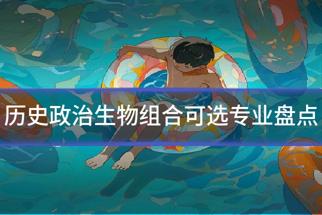 历史政治生物组合可选专业盘点