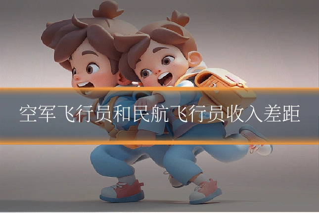 空军飞行员和民航飞行员收入差距