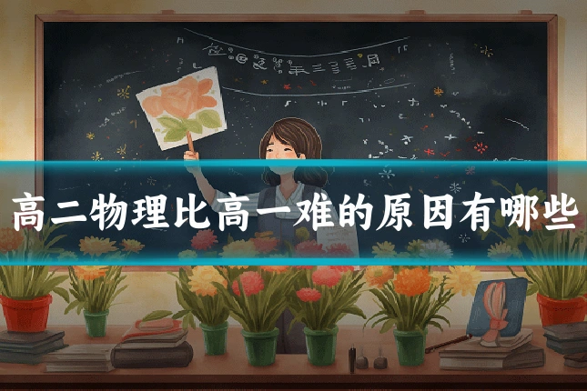 高二物理比高一难的原因有哪些