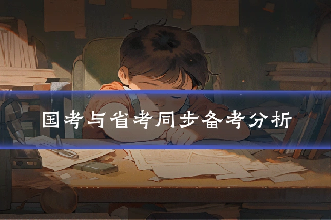 国考与省考同步备考分析