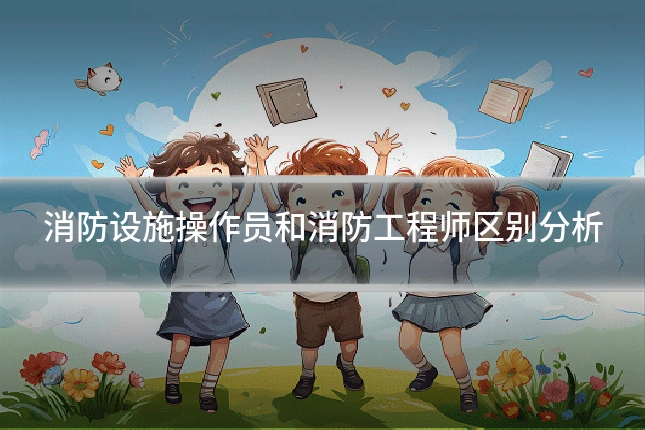消防设施操作员和消防工程师区别分析