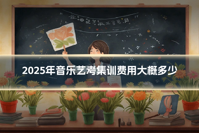 2025年音乐艺考集训费用大概多少