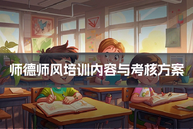 师德师风培训内容与考核方案