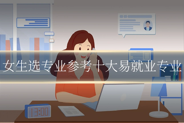 女生选专业参考十大易就业专业