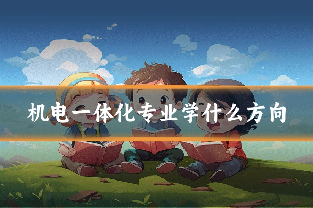 机电一体化专业学什么方向