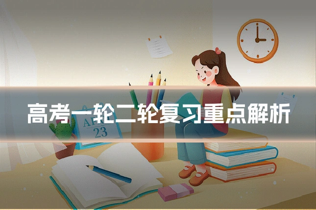 高考一轮二轮复习重点解析