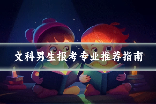 文科男生报考专业推荐指南