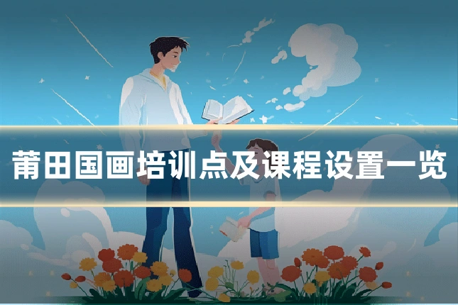 莆田国画培训点及课程设置一览