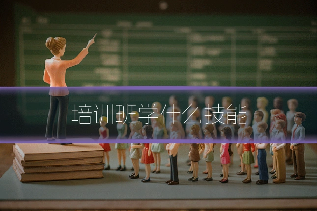 培训班学什么技能
