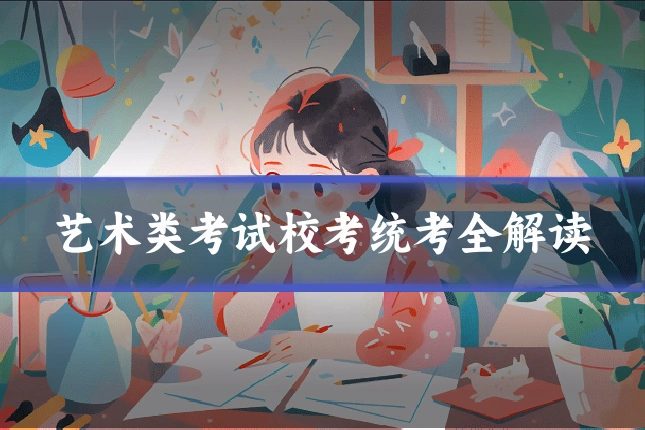 艺术类考试校考统考全解读