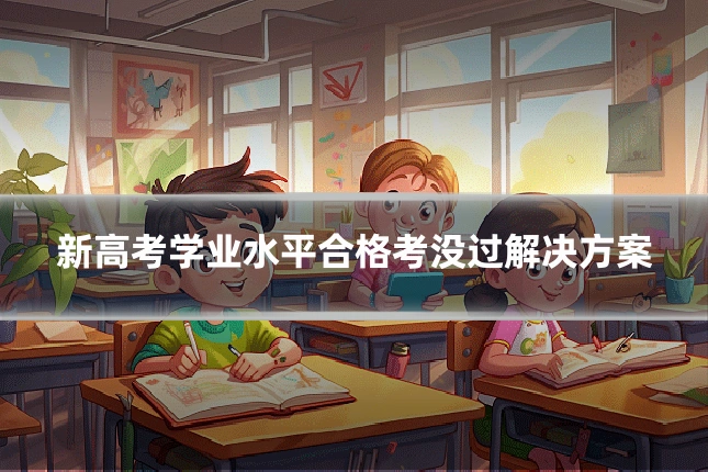 新高考学业水平合格考没过解决方案