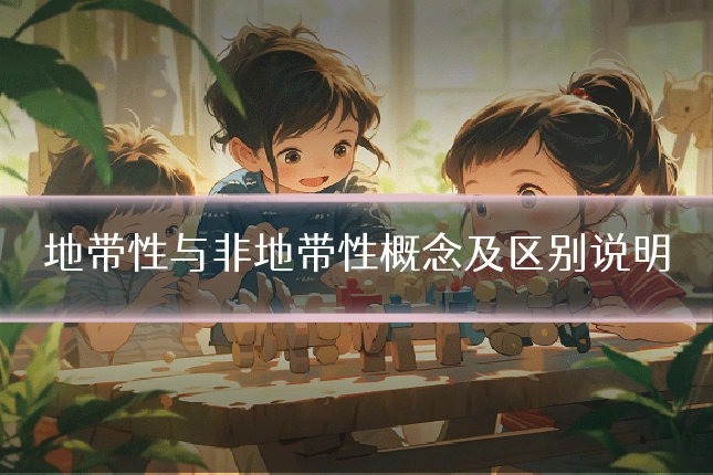 地带性与非地带性概念及区别说明