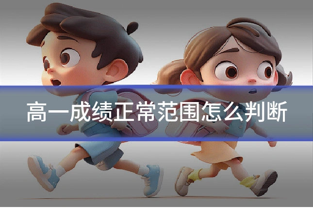 高一成绩正常范围怎么判断
