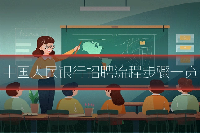 中国人民银行招聘流程步骤一览