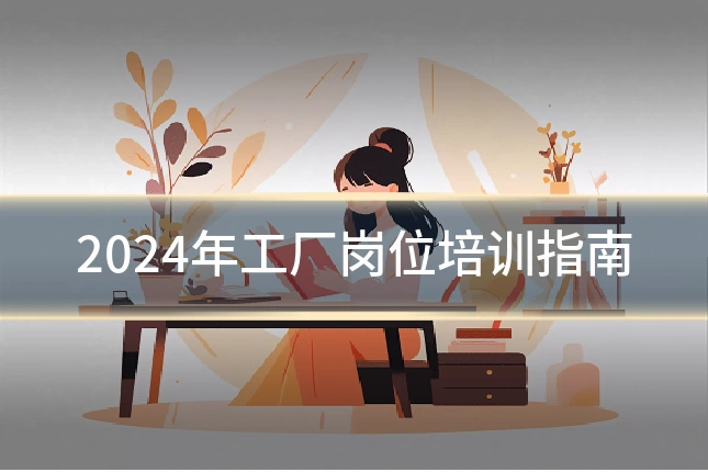 2024年工厂岗位培训指南