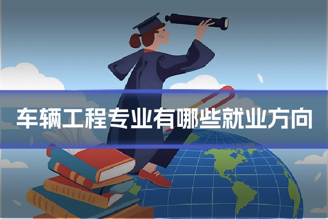 车辆工程专业有哪些就业方向