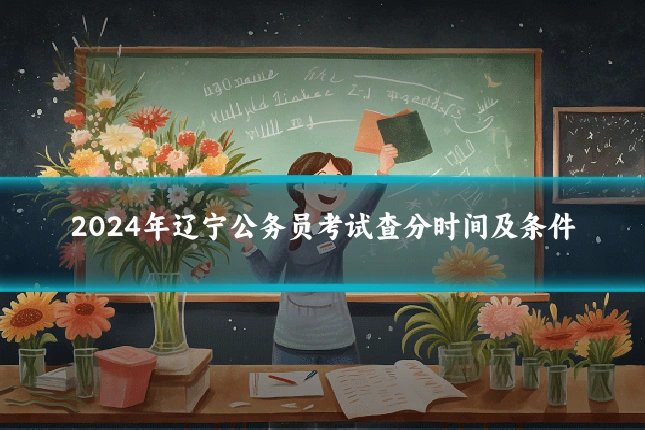 2024年辽宁公务员考试查分时间及条件
