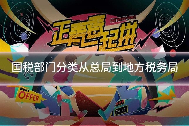 国税部门分类从总局到地方税务局