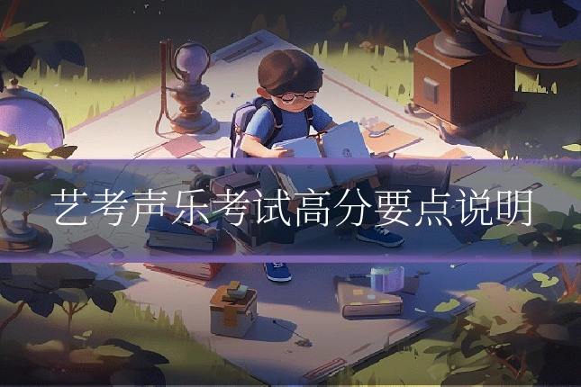 艺考声乐考试高分要点说明